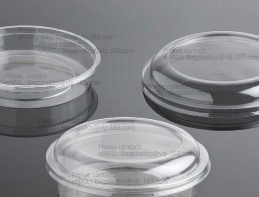 Clamshell Hinged Blister Salad Foldable Pack, Compartment Meal Prep Container Airtight Take Away Lunch Box