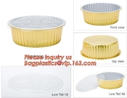 Aireline Rectangle Shaped, Disposable Aluminum Foil Pan, Take-Out Food Containers, Foil Cake Cup