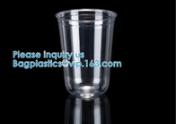 U Shaped Creative Disposable Glitter Cup, Beverage Juice Coffee Tea Takeaway Cups, Milk Shake Smoothie