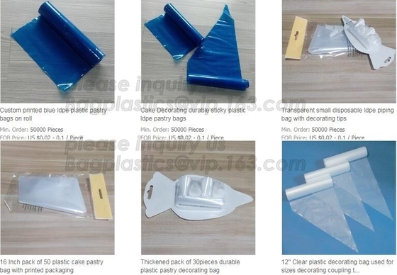 Biodegradable Pastry Piping Bags, Cake Decorating Bags, Baking Cookies Candy Supplies Kits,  Icing Bags