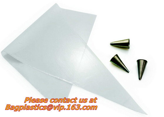 Biodegradable Pastry Piping Bags, Cake Decorating Bags, Baking Cookies Candy Supplies Kits,  Icing Bags