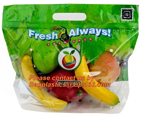 Zipper Pocket, vegetable pack, UV Coating Print Doypack, Food Packaging, fruit Slider Zip lockk Storage Pack