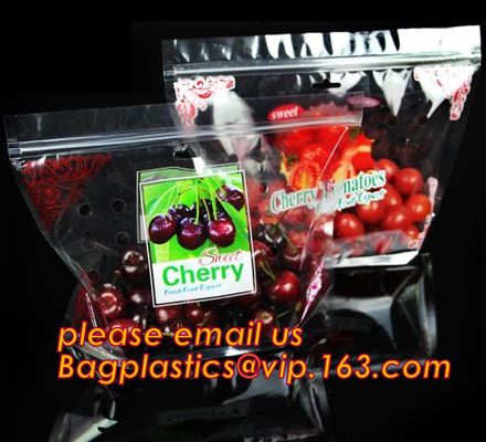 Zipper Pocket, vegetable pack, UV Coating Print Doypack, Food Packaging, fruit Slider Zip lockk Storage Pack