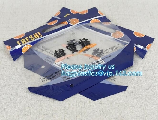 Vented Grape Pouch Bags, Vented Perforated Pepper Zipper Bags, Vented Apple Slider Bags, Air Hole Oranges Bags