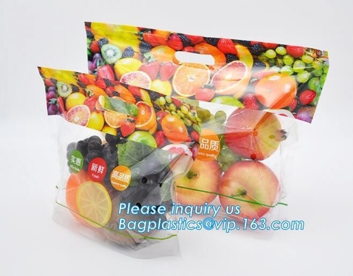 Empaque Alimentos Zip lockk Stand Up Plastic Snack Nut Packaging Bag Mango Dried Fruit Dry Food Packaging Bag