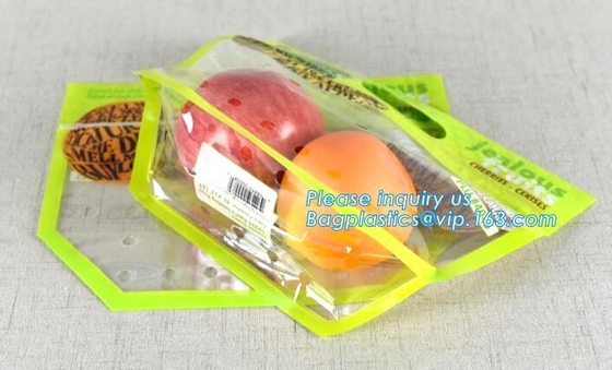 Empaque Alimentos Zip lockk Stand Up Plastic Snack Nut Packaging Bag Mango Dried Fruit Dry Food Packaging Bag