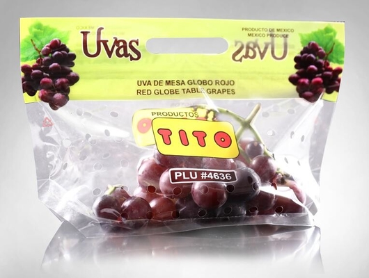 Empaque Alimentos Zip lockk Stand Up Plastic Snack Nut Packaging Bag Mango Dried Fruit Dry Food Packaging Bag