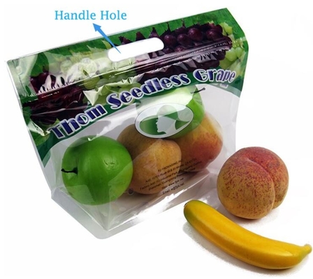 Empaque Alimentos Zip lockk Stand Up Plastic Snack Nut Packaging Bag Mango Dried Fruit Dry Food Packaging Bag