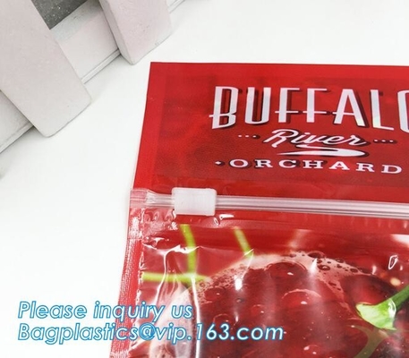 Fresh Lettuce Salad Fruits Pouches BOPP Anti Fog Leafy Vegetables Packaging Bags, vegebag, Print Logo