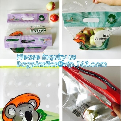 Fresh Lettuce Salad Fruits Pouches BOPP Anti Fog Leafy Vegetables Packaging Bags, vegebag, Print Logo