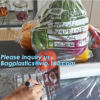 Fresh Lettuce Salad Fruits Pouches BOPP Anti Fog Leafy Vegetables Packaging Bags, vegebag, Print Logo