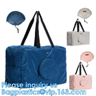 Sports Duffel Bag, Foldable Storage Bag, Toiletry Makeup, Travel Shoulder Bag Canvas Cotton Bags With Zippers