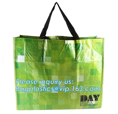 Grocery Shopper, Heavy Duty Large Moving Bags, Backpack Straps Handles, Zippers Storage Totes, storage Boxes