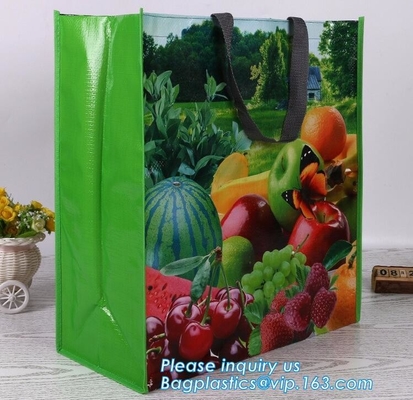 Grocery Shopper, Heavy Duty Large Moving Bags, Backpack Straps Handles, Zippers Storage Totes, storage Boxes