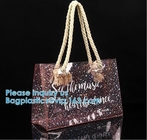 Women Bag, Stadium Bags, PVC Tote Bag, Handbag, Festival Gift Wrap Bag, Cosmetic Handle Storage Bag