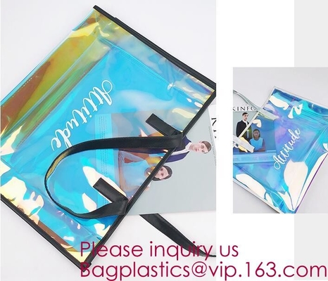 Hologram Clear Bag, Great For Sports Games, Work, Security Travel, Stadium Venues Or Concert