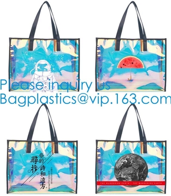 Hologram Clear Bag, Great For Sports Games, Work, Security Travel, Stadium Venues Or Concert