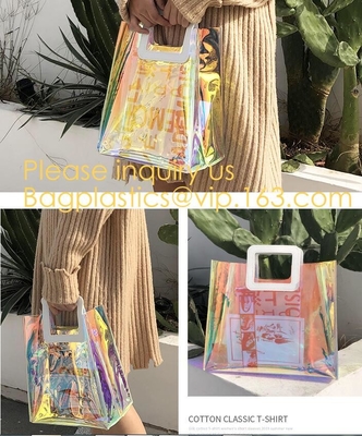 Hologram Clear Bag, Great For Sports Games, Work, Security Travel, Stadium Venues Or Concert