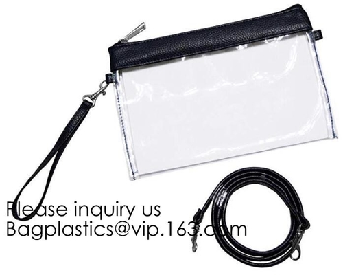 Drawstring Bags, Waterproof Small Clear Bag For Stadium Colleges Sport Event Work Concert Security Approved