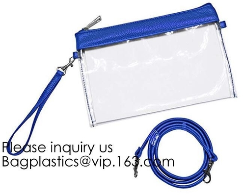 Drawstring Bags, Waterproof Small Clear Bag For Stadium Colleges Sport Event Work Concert Security Approved