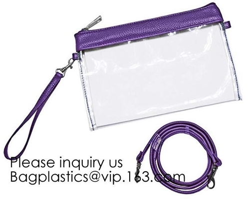 Drawstring Bags, Waterproof Small Clear Bag For Stadium Colleges Sport Event Work Concert Security Approved
