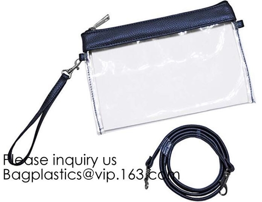 Drawstring Bags, Waterproof Small Clear Bag For Stadium Colleges Sport Event Work Concert Security Approved