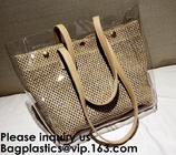 Mesh Beach Bags Totes, Extra Large Pockets, Oversized Big Duffle Bag, net bags, Grocery Produce Pockets