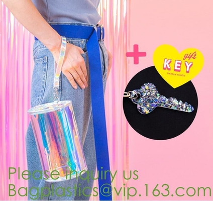 Reflective laser PU leather bag, Iridescent Tote, Fashion Holographic Handbag, Privacy Bag, Stadium Work Bag