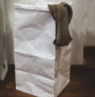 Kraft Paper Storage Bag, Laudry Kraft Bags, Clothes Bags, Pack Recycled Brown Paper Bag, Drawer Organizer