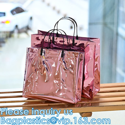 Fashion Tote Bag New Design Tote Bag, Custom Logo Holographic Bags, Zippered Pouch Wash Organizer, Portable