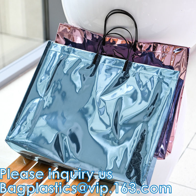 Fashion Tote Bag New Design Tote Bag, Custom Logo Holographic Bags, Zippered Pouch Wash Organizer, Portable