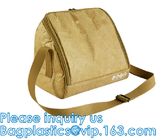 Tyvek Cooler Tote, Nylon Polyster Lunch Bags, Picnic Bag Kraft Paper Lunch Bag, Thermal, Transport Portable