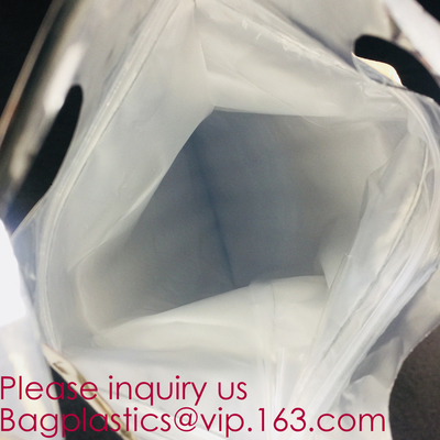 Zip Lock Foil Thermal Sandwich Bags, Reusable Insulated Easy Closure Hospital Medicine, Wine Insulated Bag