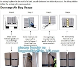 Inflatable Void Fill Air Cushion, Pillow Dunnage Airbags, Shipping Container Cagoes Protection