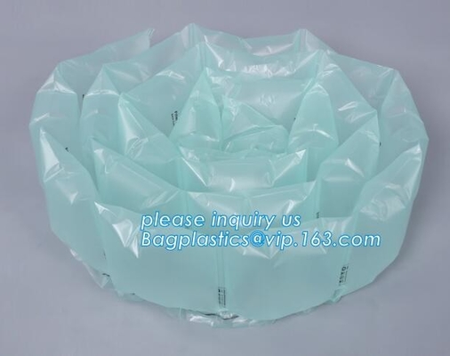 Inflatable Shipping Air Pillow Bag, protective package, Bottle Protector, Bubble Cushion, Column Roll