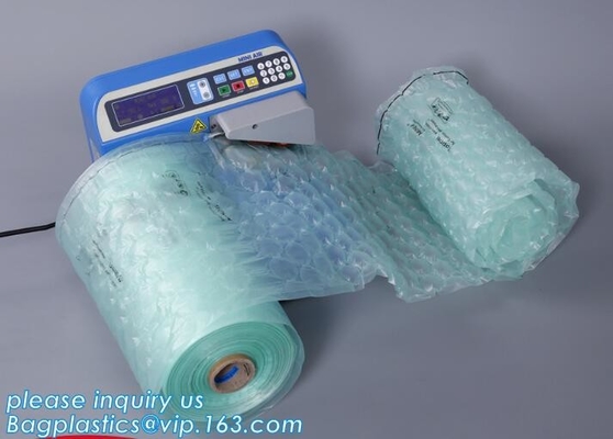 Inflatable Shipping Air Pillow Bag, protective package, Bottle Protector, Bubble Cushion, Column Roll