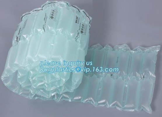 Inflatable Shipping Air Pillow Bag, protective package, Bottle Protector, Bubble Cushion, Column Roll