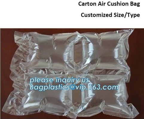 Inflatable Shipping Air Pillow Bag, protective package, Bottle Protector, Bubble Cushion, Column Roll