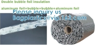 Reflective Insulation Radiant Barrier For Building Single Or Double Bubble Radiant Barrier Insulation