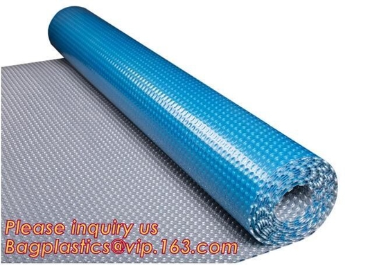 Outdoor Swimming Pool Solar bubble spa Cover, Blanket For Home Residential Pools with reel roller