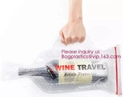 Reusable Wine Bottle Protector, Air Bubble Cushion, Travel Sleeve Case, Leak-proof Safety Impact Resist