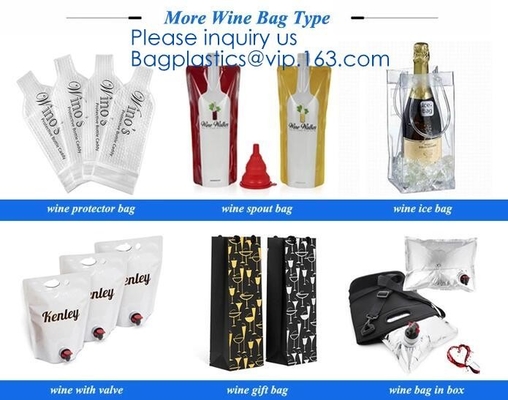 Reusable Wine Bottle Protector, Air Bubble Cushion, Travel Sleeve Case, Leak-proof Safety Impact Resist