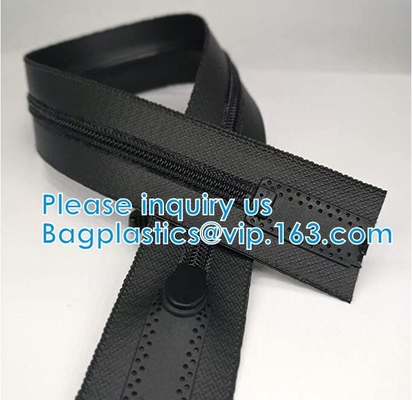 Heavy Duty Zipper, water-resistant TPU Coated Weldable Airtight seal, Bags, Garment, Home Textile, Shoes