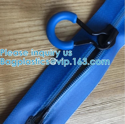 Heavy Duty Zipper, water-resistant TPU Coated Weldable Airtight seal, Bags, Garment, Home Textile, Shoes