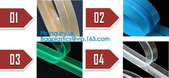 EVA Zipper Slider, PVC Slider Zipper, TPU Zipper Seal, PP Seal Seal, Bag Accessories, Garment Accessories