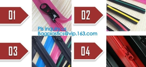 EVA Zipper Slider, PVC Slider Zipper, TPU Zipper Seal, PP Seal Seal, Bag Accessories, Garment Accessories