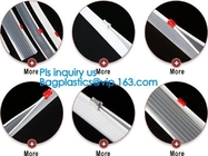 EVA Zipper Slider, PVC Slider Zipper, TPU Zipper Seal, PP Seal Seal, Bag Accessories, Garment Accessories