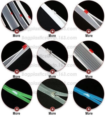 EVA Zipper Slider, PVC Slider Zipper, TPU Zipper Seal, PP Seal Seal, Bag Accessories, Garment Accessories