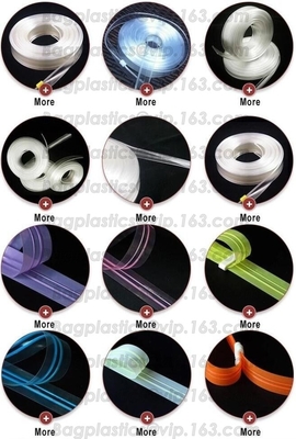 EVA Zipper Slider, PVC Slider Zipper, TPU Zipper Seal, PP Seal Seal, Bag Accessories, Garment Accessories