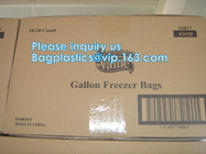Recyclable Biodegradbale Food Packaging Zipper Ziplock Bag Reusable Freezer Storage Zip Lock Bags For Fridge